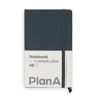 Produktbild Notizbuch A6 Softcover Cool Coal Liniert, 128 Seiten