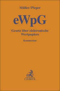 Produktbild: Gesetz &uuml;ber elektronische Wertpapiere (eWpG)