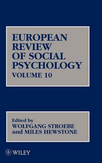 Produktbild: European Review of Social Psychology V10