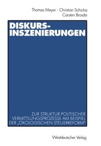 Produktbild: Diskurs-Inszenierungen