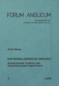 Produktbild: Das neomelanesische Englisch