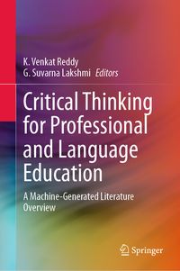Produktbild: Critical Thinking for Professional and Language Education