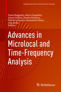 Produktbild: Advances in Microlocal and Time-Frequency Analysis