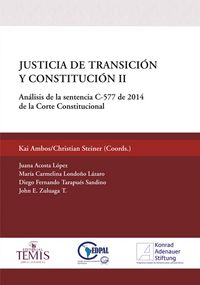 Produktbild: Justicia de transici&oacute;n y constituci&oacute;n II