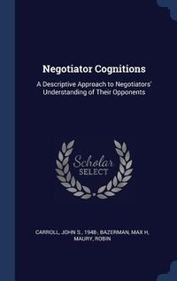 Produktbild: Negotiator Cognitions