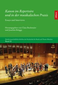 Bild vom Artikel Kanon im Repertoire und in der musikalischen Praxis vom Autor 