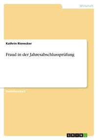 Produktbild: Fraud in der Jahresabschlusspr&uuml;fung