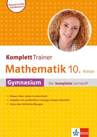 Bild vom Artikel Klett KomplettTrainer Gymnasium Mathematik 10. Klasse vom Autor Heike Homrighausen