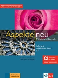 Produktbild: Aspekte neu B2 Teil 2 - Hybride Ausgabe allango