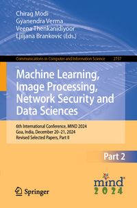 Produktbild: Machine Learning, Image Processing, Network Security and Data Sciences