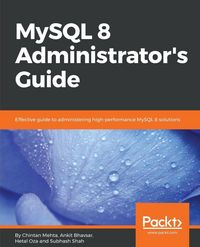Produktbild: MySQL 8 Administrator's Guide