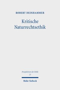 Produktbild: Kritische Naturrechtsethik
