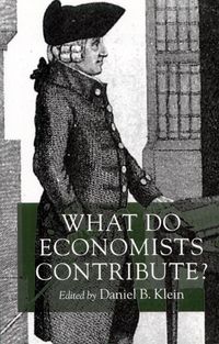 Produktbild: What Do Economists Contribute?
