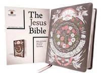 Produktbild: The Jesus Bible Artist Edition, Niv, Leathersoft, Gray Floral, Comfort Print
