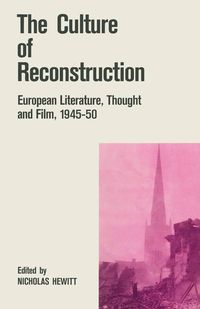 Produktbild: The Culture of Reconstruction