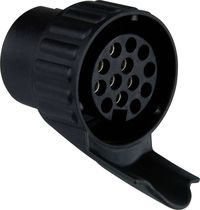 Bild vom Artikel IWH 010212 Anhänger Adapter [Steckdose 7polig - Stecker 13polig] Kunststoff vom Autor 