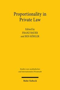 Produktbild: Proportionality in Private Law