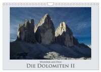 Produktbild: Wunder aus Fels - Die Dolomiten II (Wandkalender 2027 DIN A4 quer), CALVENDO Monatskalender
