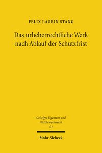 Produktbild: Das urheberrechtliche Werk nach Ablauf der Schutzfrist