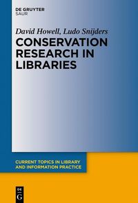 Produktbild: Conservation Research in Libraries