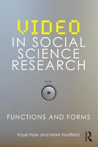 Produktbild: Video in Social Science Research