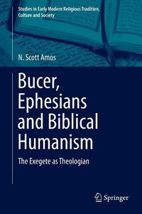 Produktbild: Bucer, Ephesians and Biblical Humanism