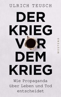 Produktbild: Der Krieg vor dem Krieg