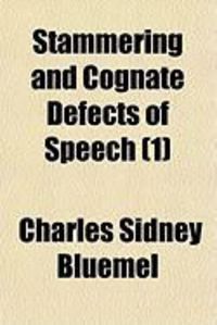 Produktbild: Stammering and Cognate Defects of Speech (1)