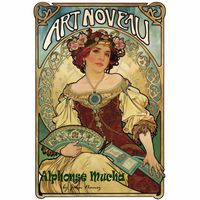 Produktbild: Art Noveau: Alphonse Mucha's Path Towards Fame and Misfortune