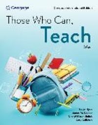 Produktbild: Those Who Can, Teach, Cengage International Edition
