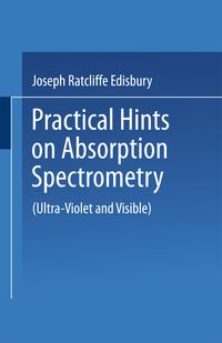 Produktbild: Practical Hints on Absorption Spectrometry