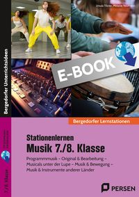 Produktbild: Stationenlernen Musik 7./8. Klasse