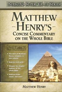 Produktbild: Matthew Henry's Concise Commentary on the Whole Bible