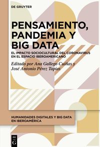 Produktbild: Pensamiento, Pandemia y Big Data