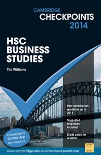 Produktbild: Cambridge Checkpoints HSC Business Studies 2014