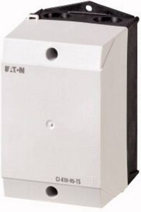 Produktbild: Eaton CI-K1H-95-TS 105853 Leergeh&auml;use f&uuml;r Tragschienenmontage (L x B x H) 95 x 80 x 137 mm Lichtgrau (RAL 7035), Schwarz (RAL 9005) 1 St.