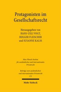 Produktbild: Protagonisten im Gesellschaftsrecht