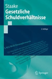 Produktbild: Gesetzliche Schuldverh&auml;ltnisse