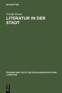 Produktbild: Literatur in der Stadt