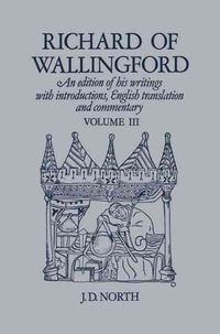 Produktbild: Richard of Wallingford Vol 3