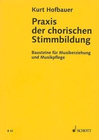 Produktbild: Praxis der chorischen Stimmbildung