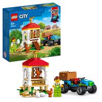 Bild vom Artikel LEGO City 60344 Hühnerstall Set, Bauernhof Spielzeug für Kinder vom Autor 