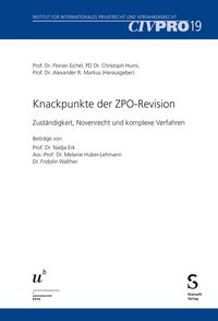 Produktbild: Knackpunkte der ZPO-Revision