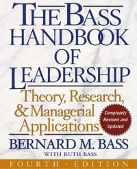 Produktbild: The Bass Handbook of Leadership