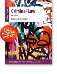 Produktbild: Criminal Law Directions