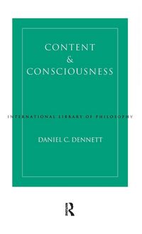 Produktbild: Content and Consciousness