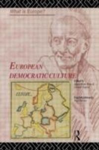 Produktbild: European Democratic Culture