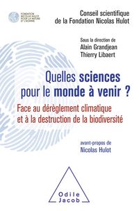 Produktbild: Quelles sciences pour le monde a venir ?