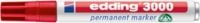 Produktbild edding Permanentmarker 3000 rot 1,5-3mm