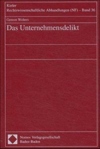 Produktbild: Das Unternehmensdelikt